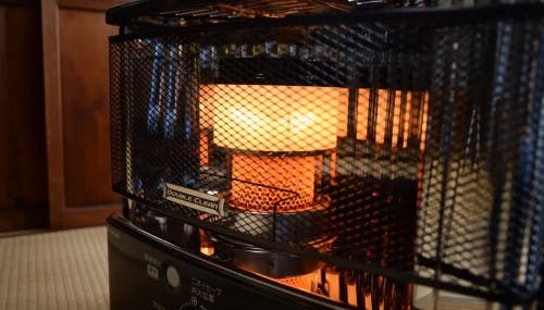 石油ストーブ ダブルクリーン ホワイト コンクリート10畳 木造7畳