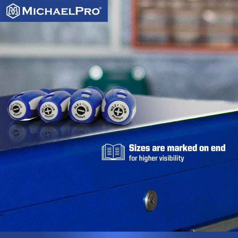 マグネット ドライバーセット(6本組) 工具 整備用品