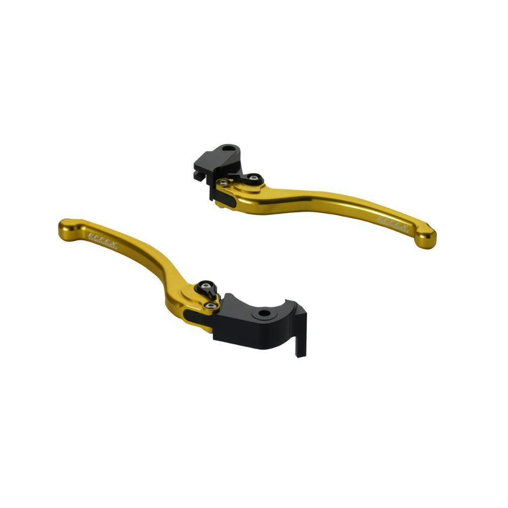 EFFEX (エフェックス) スムースフィットレバー バイク オートバイ ゴールド Z900RS/CAFE / Ninja1000 EAL028G 2輪用品 EFFEX (エフェックス) スムースフィットレバー バイク オートバイ ゴールド Z900RS/CAFE / Ninja1000 EAL028G 2輪用品