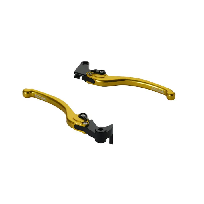 EFFEX (エフェックス) スムースフィットレバー バイク オートバイ ゴールド YZF-R1/M EAL033G