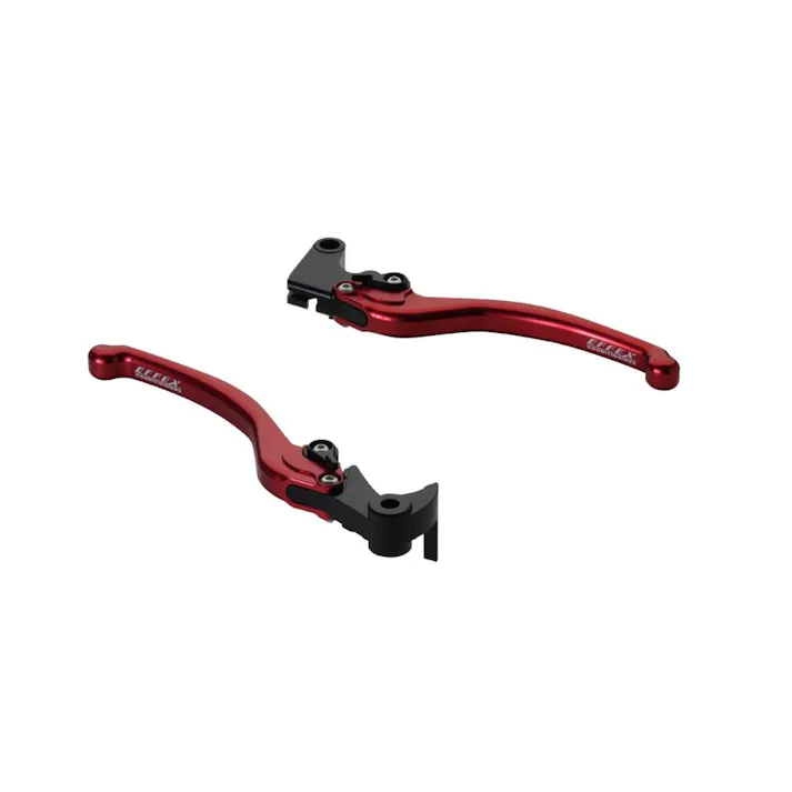 EFFEX (エフェックス) スムースフィットレバー バイク オートバイ レッド YZF-R1/M EAL033R