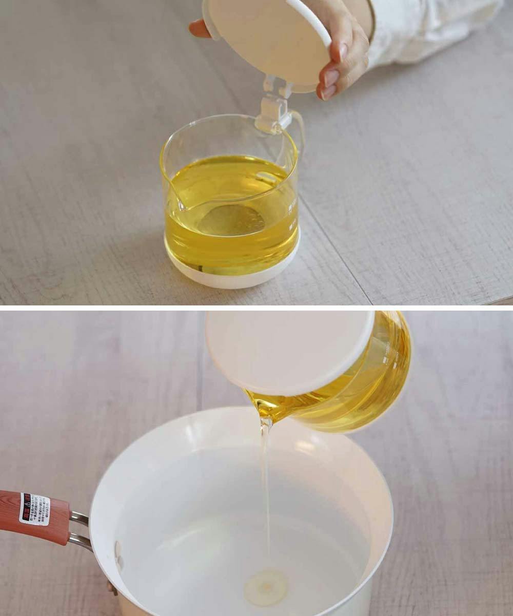 ハリオ ガラスのある生活 ガラスのコンパクトオイルポット HARIO GOP