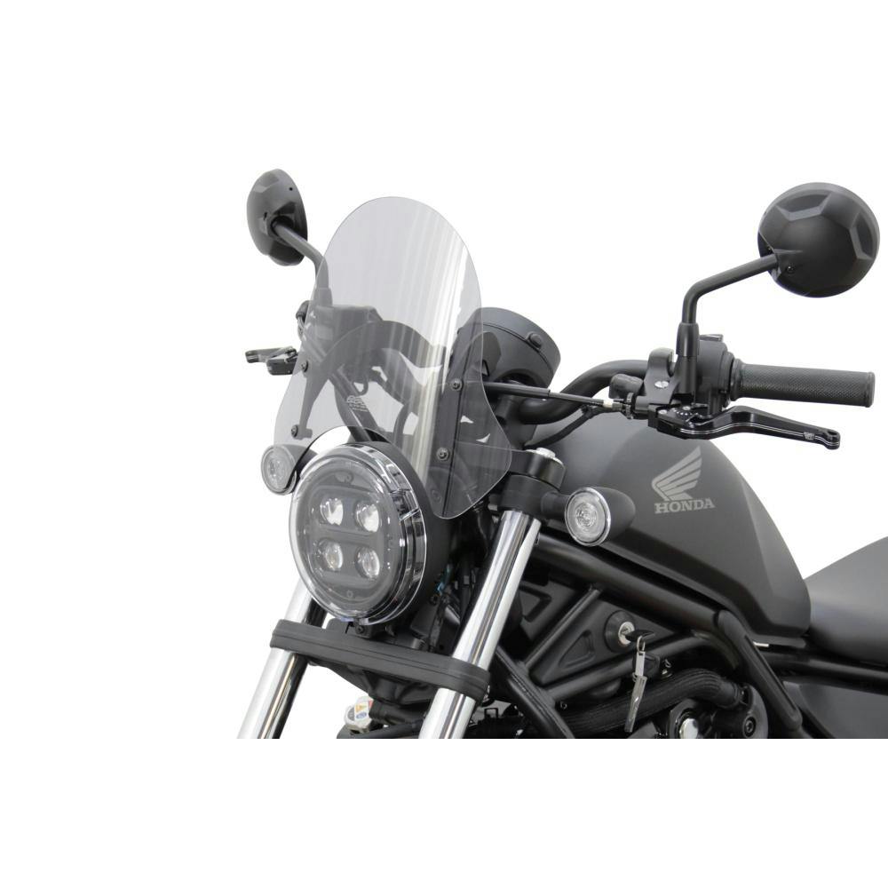 MRA (エムアールエー) バイク スクリーン スポーツショート スモーク レブル Rebel250/500 4025066169818 外装アクセサリー MRA (エムアールエー) バイク スクリーン スポーツショート スモーク レブル Rebel250/500 4025066169818 外装アクセサリー