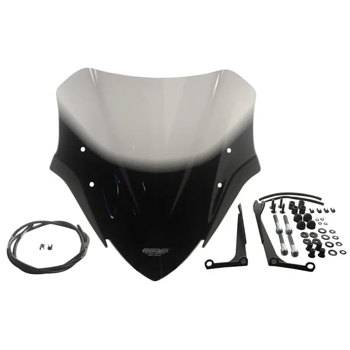 MRA (エムアールエー) バイク スクリーン レーシング スモーク GSX-S750 4025066170425