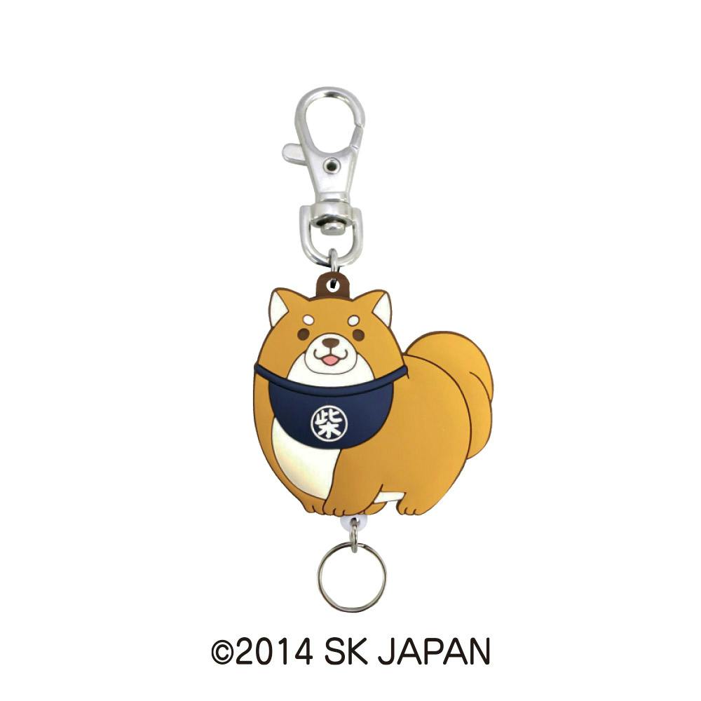 忠犬もちしば ラバリールキーホルダー エスケイジャパン メール便立ちポーズ バッグ・靴・傘・服飾雑貨 忠犬もちしば ラバリールキーホルダー エスケイジャパン メール便立ちポーズ バッグ・靴・傘・服飾雑貨