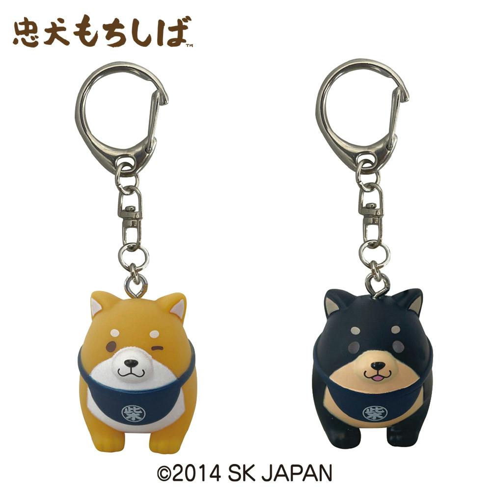 忠犬もちしば ソフビマスコット エスケイジャパン【キーホルダー