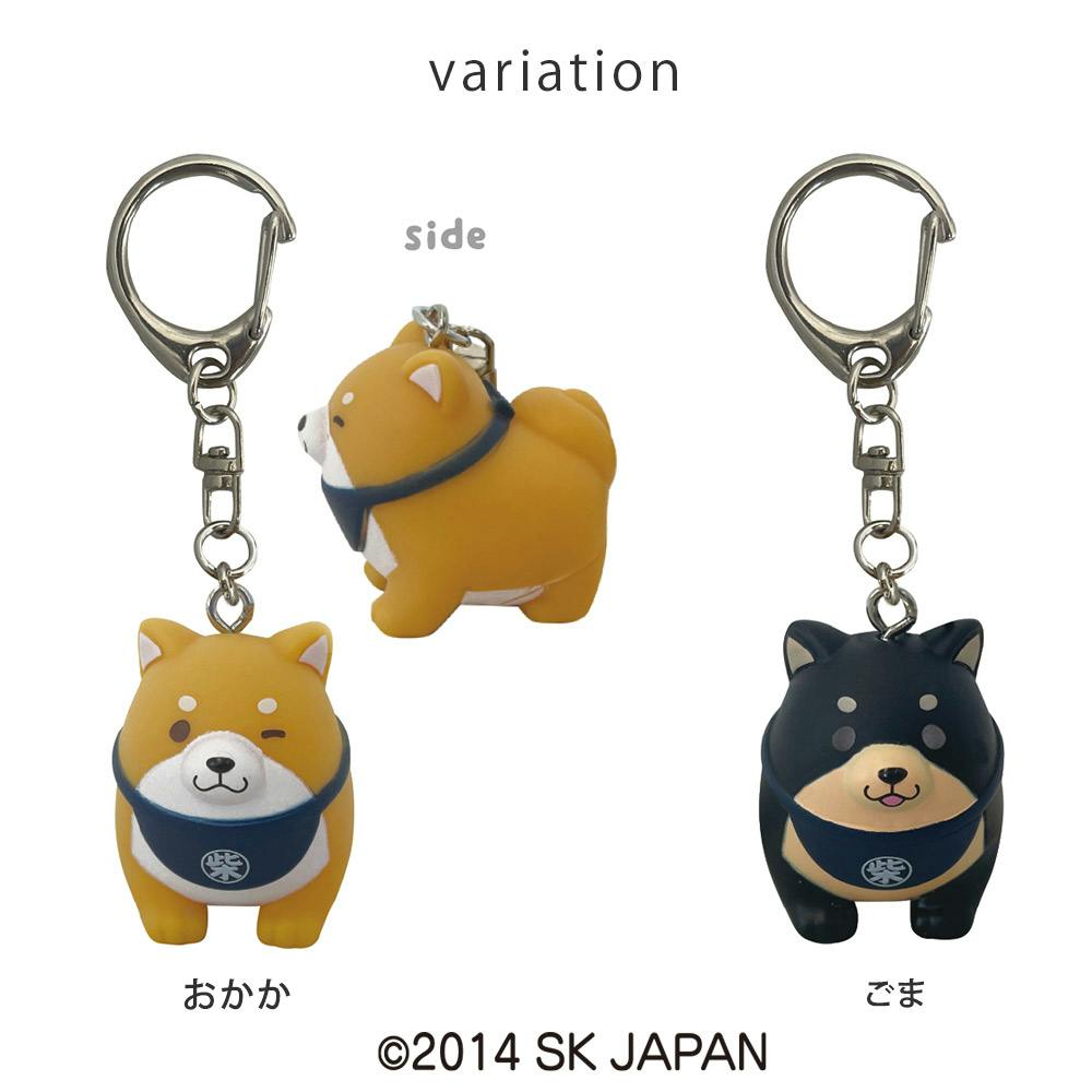 忠犬もちしば ソフビマスコット エスケイジャパン【キーホルダー