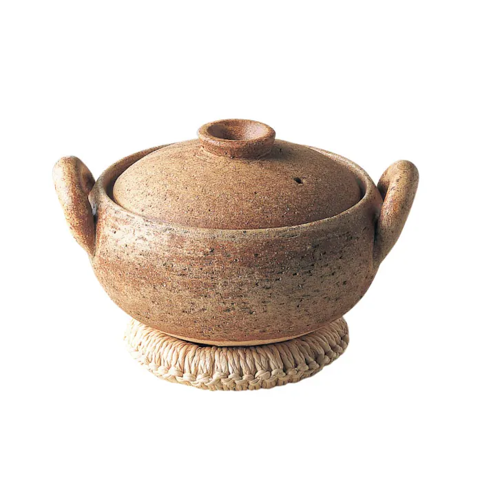 長谷園 みそ汁鍋 小 直火専用 長谷製陶【伊賀焼 土鍋 卓上鍋 味噌汁 鍋 陶器 肉厚土鍋 日本製】