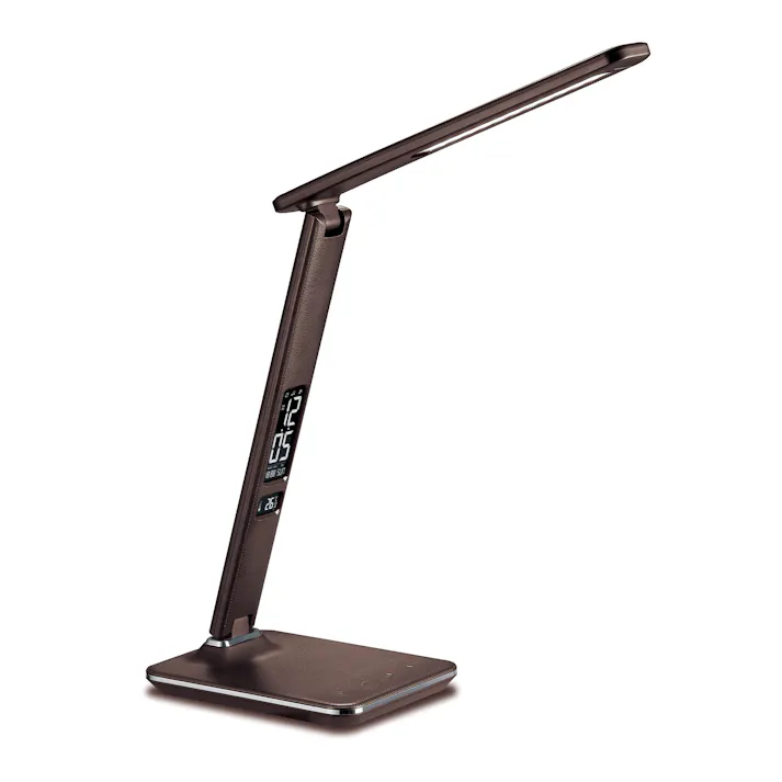 オリンピア照明 MotoM LED ビジネスデスクランプ GS1701C 茶色