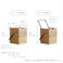 -天然木の美しさと機能性を一体-Wooden Cosme Box コスメボックス ヴィンテージナチュラル