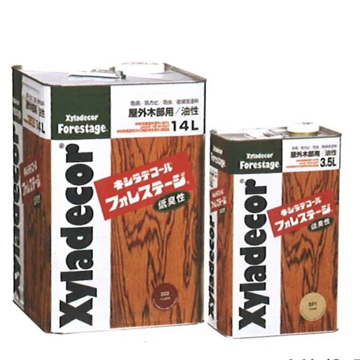 キシラデコール フォレステージ #312 ジェットブラック 3.5L 油性 木部 防腐防虫ステイン