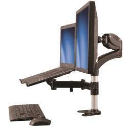 モニターアーム/1画面/最大27インチ/多関節/ノートPCトレイ付き 目安在庫=○ パソコン・周辺機器 モニターアーム/1画面/最大27インチ/多関節/ノートPCトレイ付き 目安在庫=○ パソコン・周辺機器