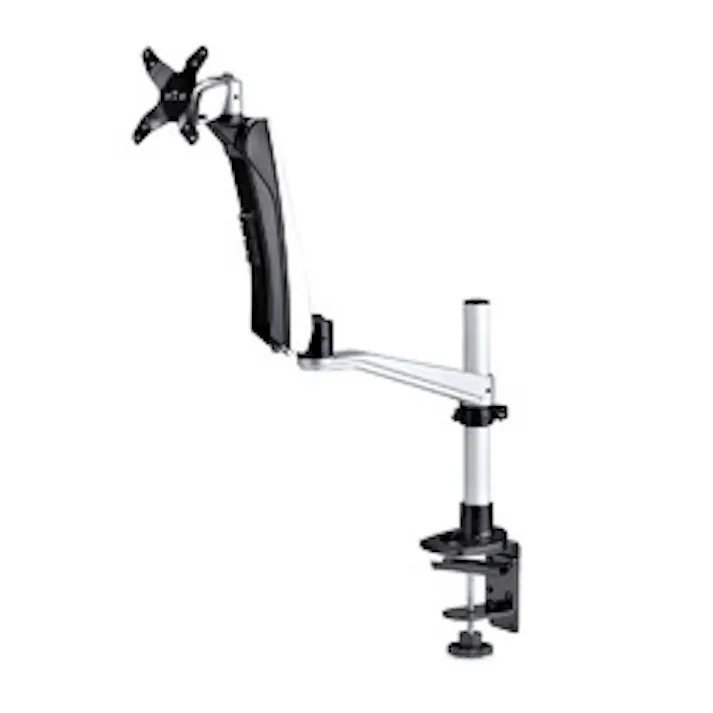 モニターアーム/1画面/最大27インチ16:9/耐荷重9kg/多関節/VESA