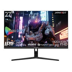 JAPANNEXT 27インチ フルHD(1920x1080)解像度 ゲーミングモニター 目安在庫=△ ディスプレイ JAPANNEXT 27インチ フルHD(1920x1080)解像度 ゲーミングモニター 目安在庫=△ ディスプレイ