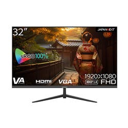 JAPANNEXT 32�C���`VA�p�l������ �t��HD�t�����j�^�[ JN-V32FLFHD �f�B�X�v���C