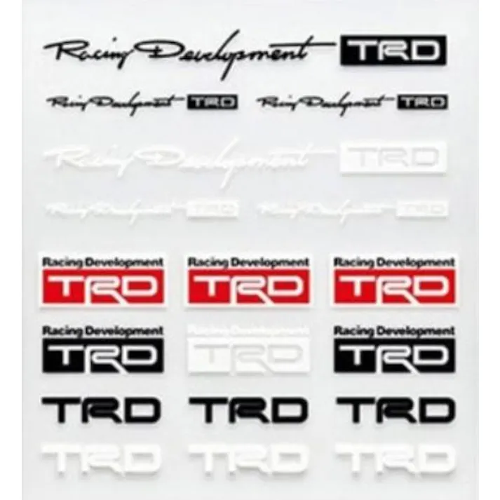 TRDミニステッカーセット 08231-SP182 08231-SP182