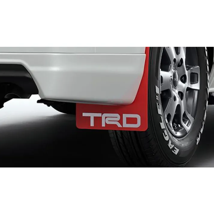 TRD 200系 ハイエース マッドフラップ レッド MS328-26001