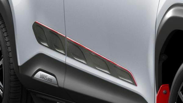 TRD 1#系 ヤリスクロス GRサイドドアガーニッシュ MS316-52013 カー用品・バイク用品 TRD 1#系 ヤリスクロス GRサイドドアガーニッシュ MS316-52013 カー用品・バイク用品