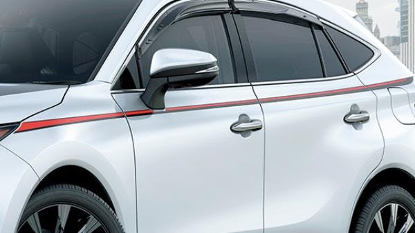 TRD 80系 ハリアー GRボディストライプ MS316-48003 カー用品・バイク用品 TRD 80系 ハリアー GRボディストライプ MS316-48003 カー用品・バイク用品