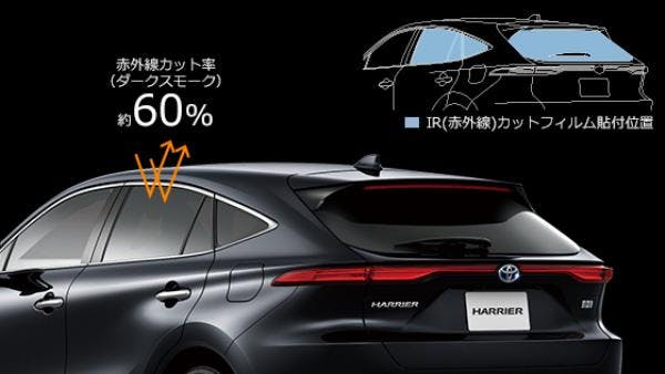 TRD 80系 ハリアー IR(赤外線)カットフィルム デジタルインナーミラー有用 ダークスモーク MS374-48003 カー用品・バイク用品 TRD 80系 ハリアー IR(赤外線)カットフィルム デジタルインナーミラー有用 ダークスモーク MS374-48003 カー用品・バイク用品