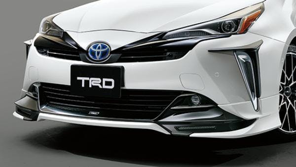 TRD 50系 後期 プリウス フロントスポイラー Aggressive Style(LED付) PVM無車用 素地 MS341-47021-NP カー用品・バイク用品 TRD 50系 後期 プリウス フロントスポイラー Aggressive Style(LED付) PVM無車用 素地 MS341-47021-NP カー用品・バイク用品