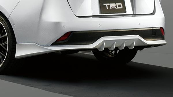 TRD 50系 後期 プリウス リヤバンパースポイラー Aero Dynamics Style 素地 MS343-47006-NP カー用品・バイク用品 TRD 50系 後期 プリウス リヤバンパースポイラー Aero Dynamics Style 素地 MS343-47006-NP カー用品・バイク用品