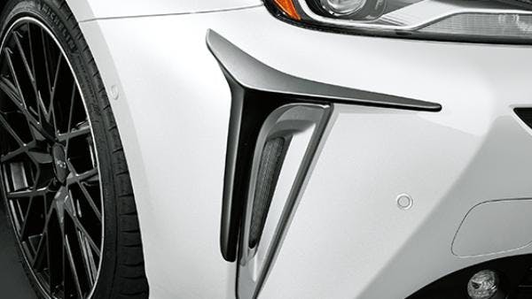 TRD 50系 後期 プリウス フロントバンパーカナード PVM付車用 MS345-47001 カー用品・バイク用品 TRD 50系 後期 プリウス フロントバンパーカナード PVM付車用 MS345-47001 カー用品・バイク用品