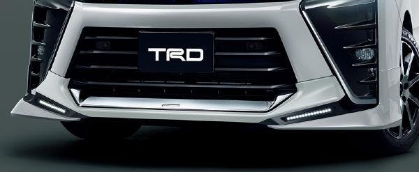 TRD80系 後期 ヴォクシー フロントスポイラー(LED付) 未塗装品 MS341-28049-NP カー用品・バイク用品 TRD80系 後期 ヴォクシー フロントスポイラー(LED付) 未塗装品 MS341-28049-NP カー用品・バイク用品