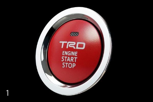 TRD プッシュスタートスイッチ クラウン 180系 MS422-00006