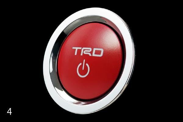 TRD プッシュスタートスイッチ ヴォクシー 80系 HV車 MS422-00004 カー用品・バイク用品 TRD プッシュスタートスイッチ ヴォクシー 80系 HV車 MS422-00004 カー用品・バイク用品