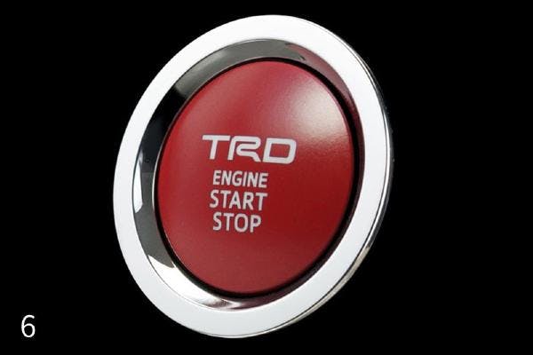 TRD プッシュスタートスイッチ カローラスポーツ 21系 ガソリン車 MS422-00009 カー用品・バイク用品 TRD プッシュスタートスイッチ カローラスポーツ 21系 ガソリン車 MS422-00009 カー用品・バイク用品