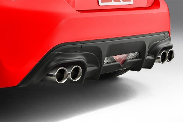 TRD 86 ZN6 後期 ハイレスポンスマフラーVer. R&マフーガーニッシュセット MS153-18004+MS313-18003 カー用品・バイク用品 TRD 86 ZN6 後期 ハイレスポンスマフラーVer. R&マフーガーニッシュセット MS153-18004+MS313-18003 カー用品・バイク用品