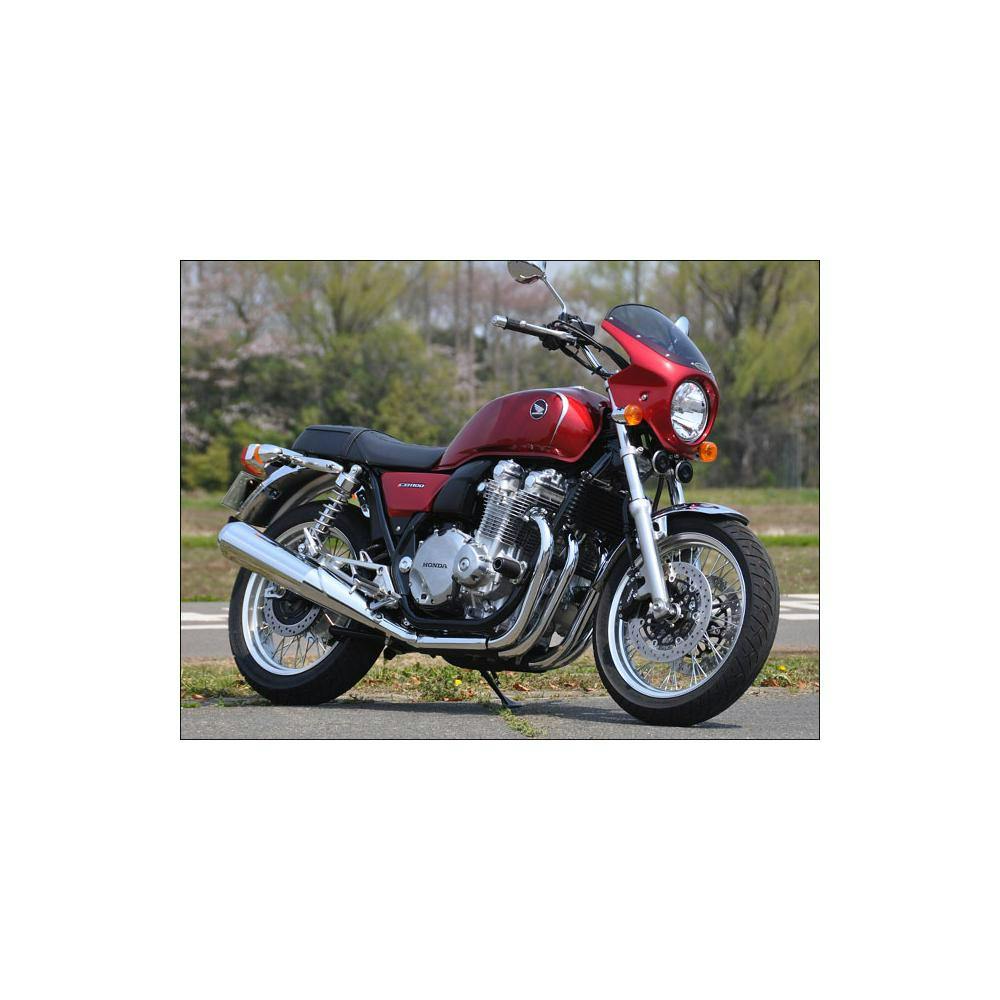 CHIC DESIGN (シックデザイン) ロードコメット ビキニカウル インディグレーメタリック/クリア 3トーンCB1100EX  RC60B-IGM3