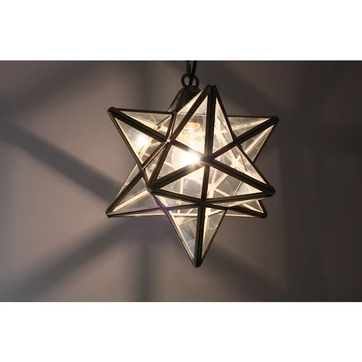 ディクラッセ Etoile pendant lamp clear エトワール ペンダントライト 1灯 【白熱球付属】 LED対応 アンティーク レトロ ガラス 星型 おしゃれ 間接照明 照明器具 照明 デザイン照明 インテリア照明 吊り下げ かわいい LP3020 北欧