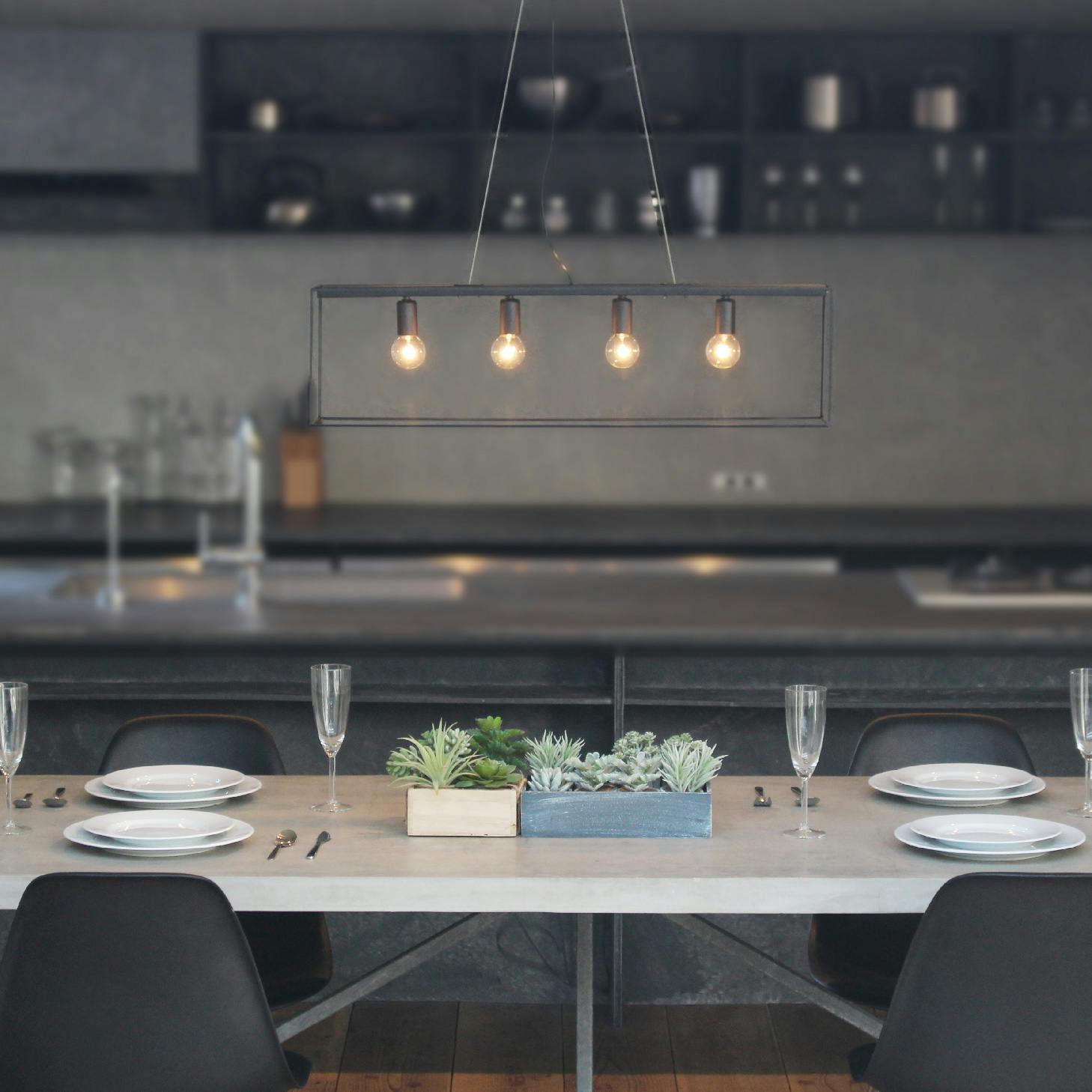ディクラッセ Scenario W pendant lamp black ペンダントライト