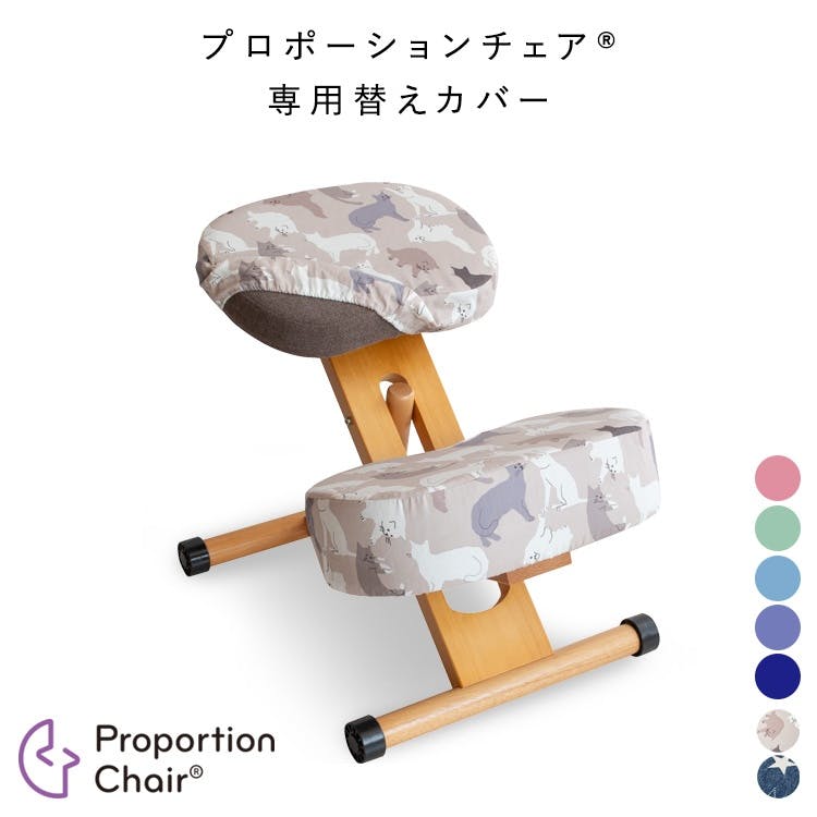 宮武製作所　 プロポーションチェア バランスチェア 調整用パット➕替えカバー付き 宮武製作所 プロポーションチェア バランスチェア 調整用パット➕替え