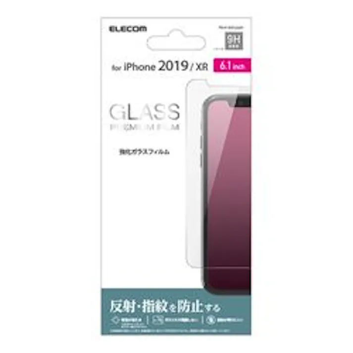 iPhone 11 ガラスフィルム 反射防止 PM-A19CFLGGM