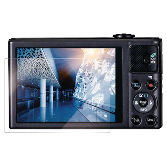 デジカメ液晶保護ガラスフィルム 高光沢 AR 極薄 PowerShot SX620 HS