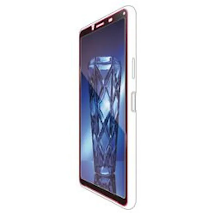 Xperia 10 IIフルガラスフィルム0.33mmブルーライトカットブラック 目安在庫=△