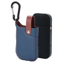 電子タバコアクセサリ IQOS用 ソフトレザーケース 蓋ロック