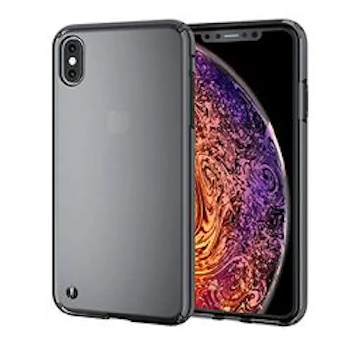 iPhone XS Max ハイブリッドケース ブラック PM-A18DHVCBK