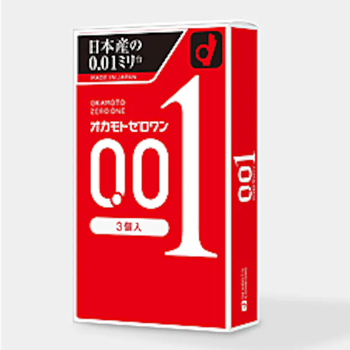 【まとめ買いセット】 001 ゼロワン 0.01ミリ3個入×5箱