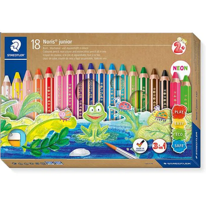 ノリスジュニア 色鉛筆18色