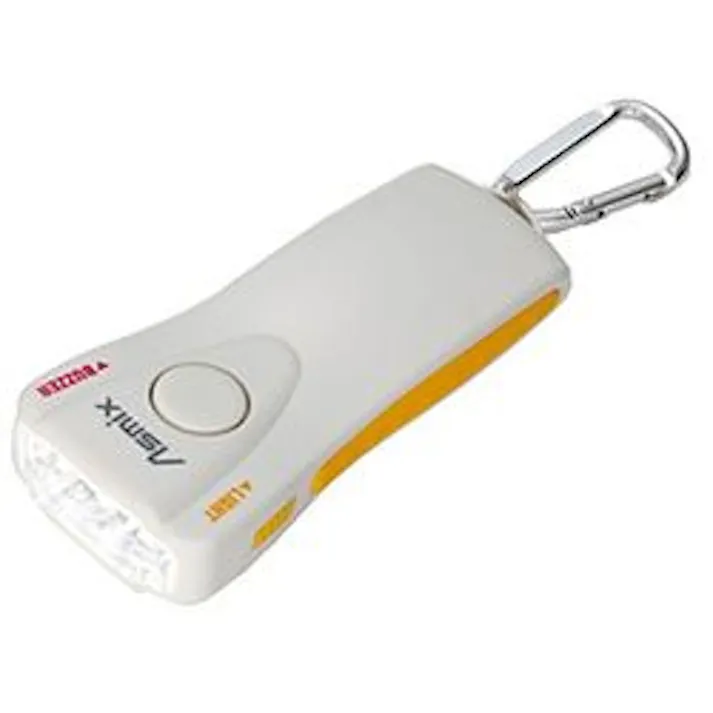 LEDライトつき防犯ブザー