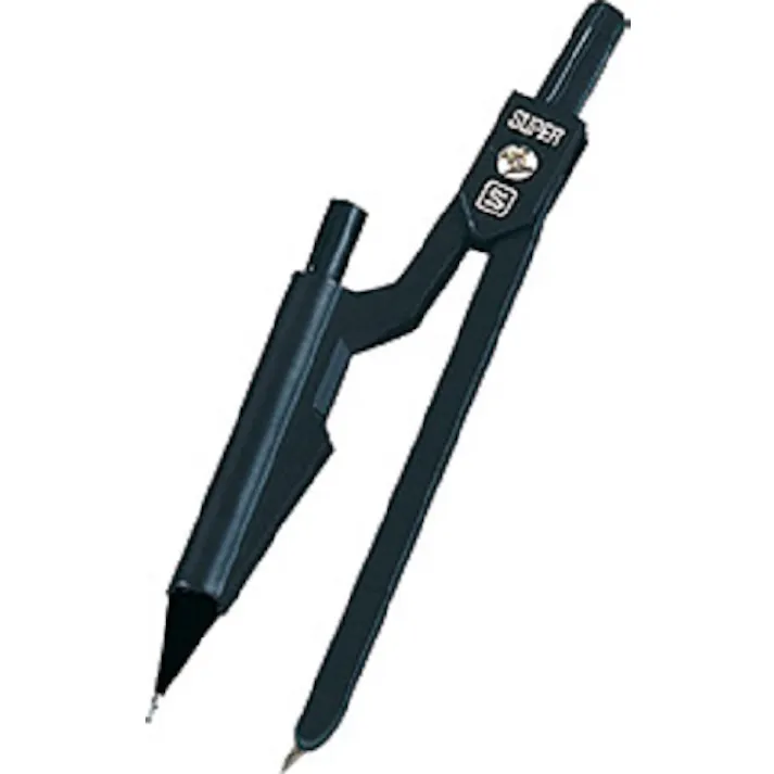 スーパーコンパス 0.5mm芯用 黒