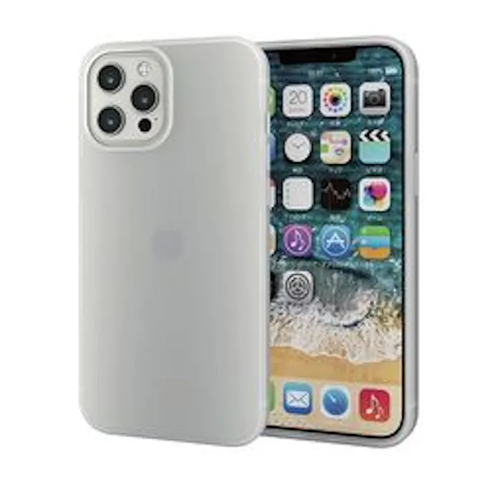 iPhone 12 Pro Max シリコンケース クリア