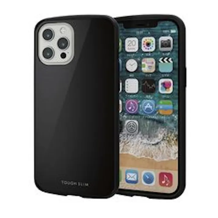 iPhone 12 Pro Max ハイブリッドケース TOUGH SLIM LITE ブラック