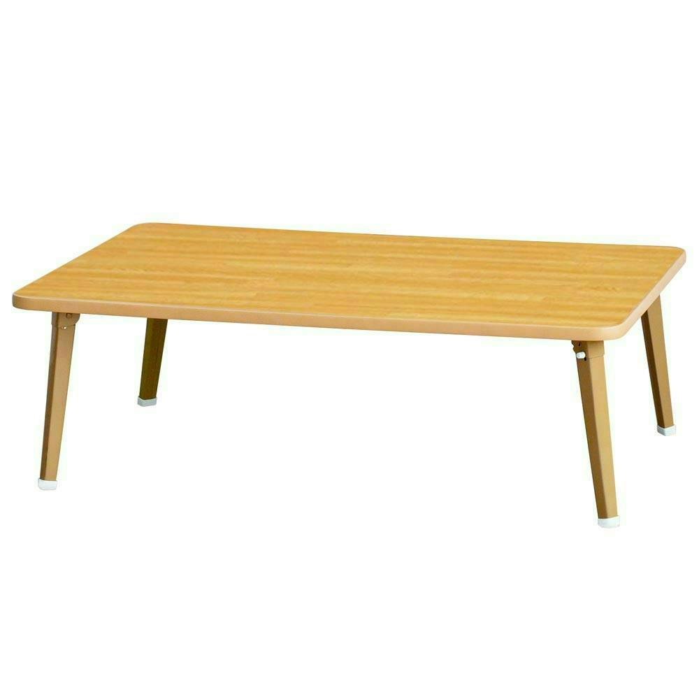 ハウステーブル90(ナチュラル)】 幅90cm×奥行60cm 折りたたみ 机 つく