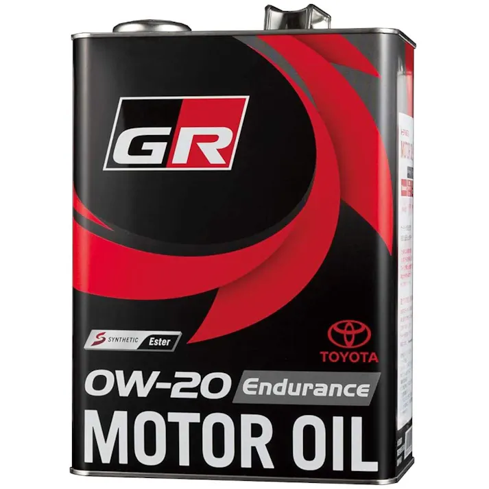 トヨタ 純正オイル GR Endurance 0W-20 4L TOYOTA Gazoo Racing 品番 08880-13505 モーターオイル GR MOTOR OIL エンジンオイル