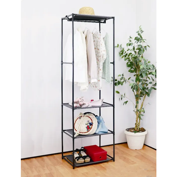 30694 シンプルハンガーラック(3段) 4573242548228